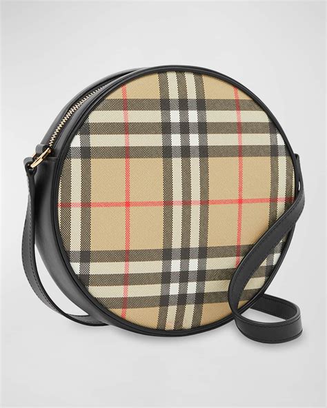 burberry louise vintage check round.